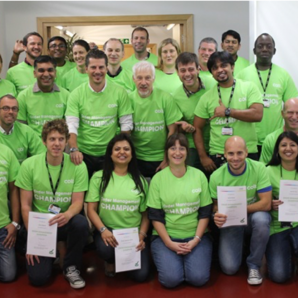 Team photo from the Colt ERP Order Management event